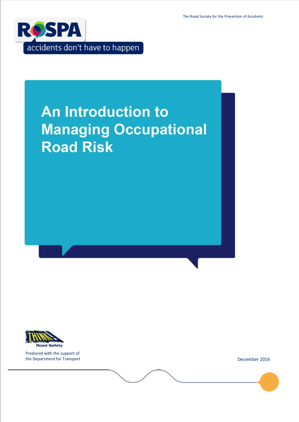 Intro to managing occupational road risk