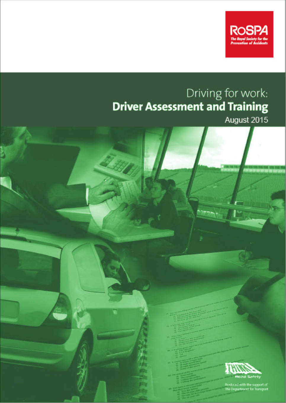 Driving for work driver assessment and training