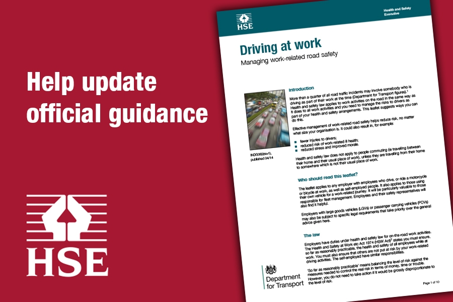 guidance on driving for work