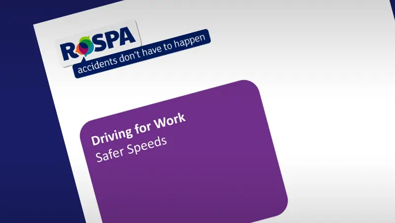 safer driving at work