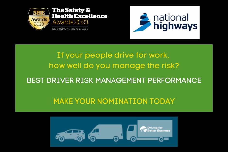 Best Driver Risk Management 2024 Award - The safety and health excellence awards 2024