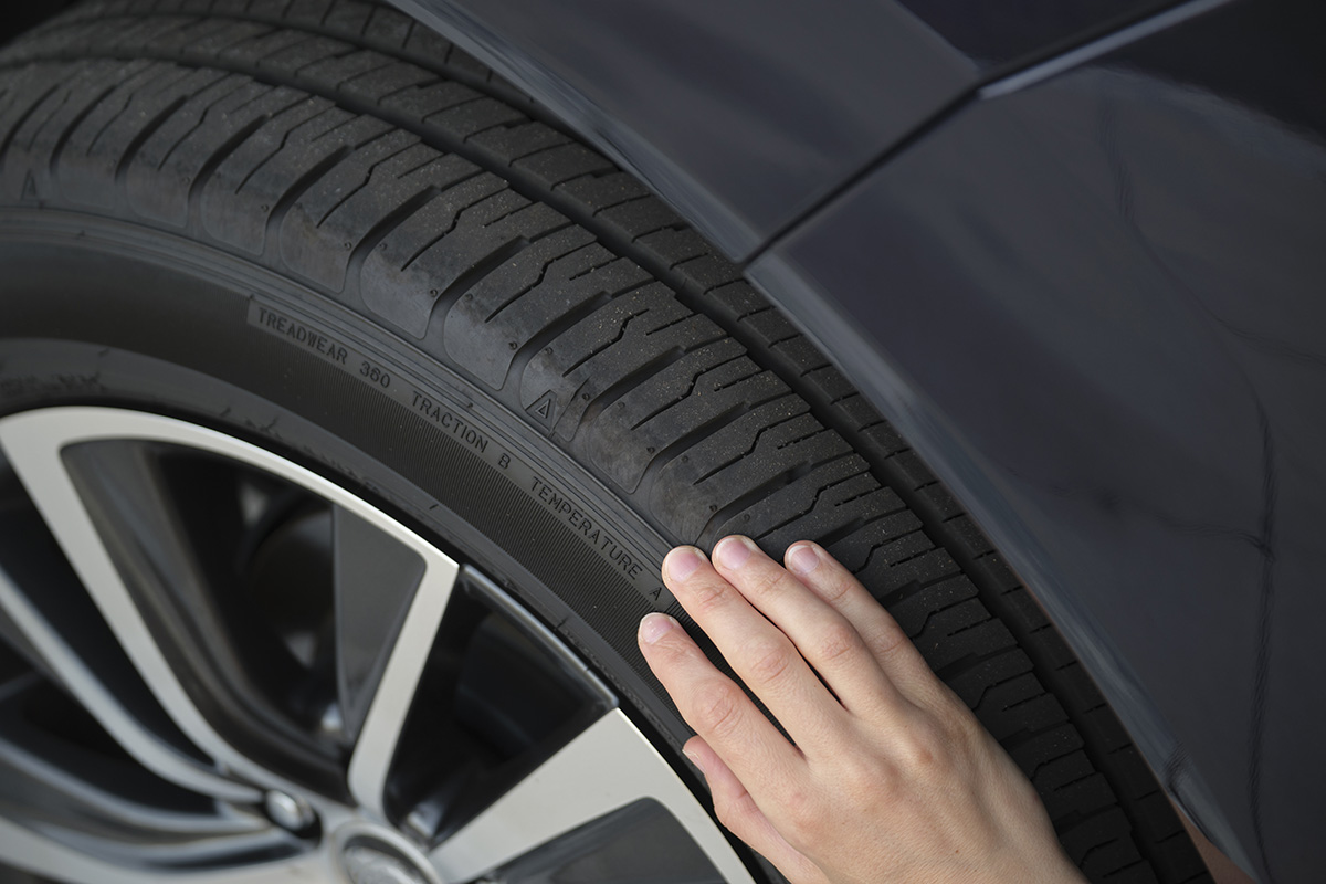 Tyre condition - tyres and vehicle checks. Driving for work policy