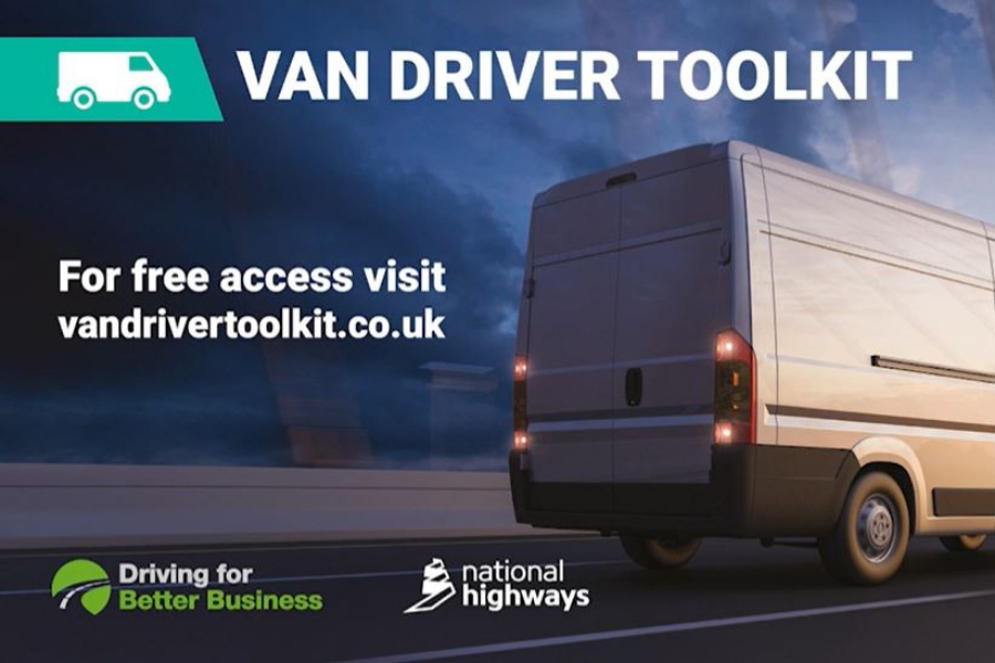 Van Driver Toolkit from Driving for Better Business offering a free driving for work policy template and policy builder