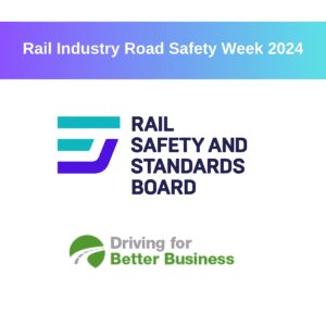 Rail Industry Road Safety Week 2024 square logo