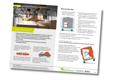 Overloaded poster - driving policies