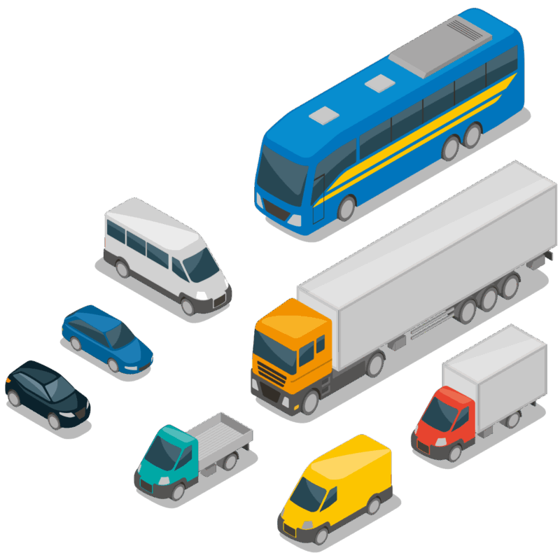 Fleet of vehicles